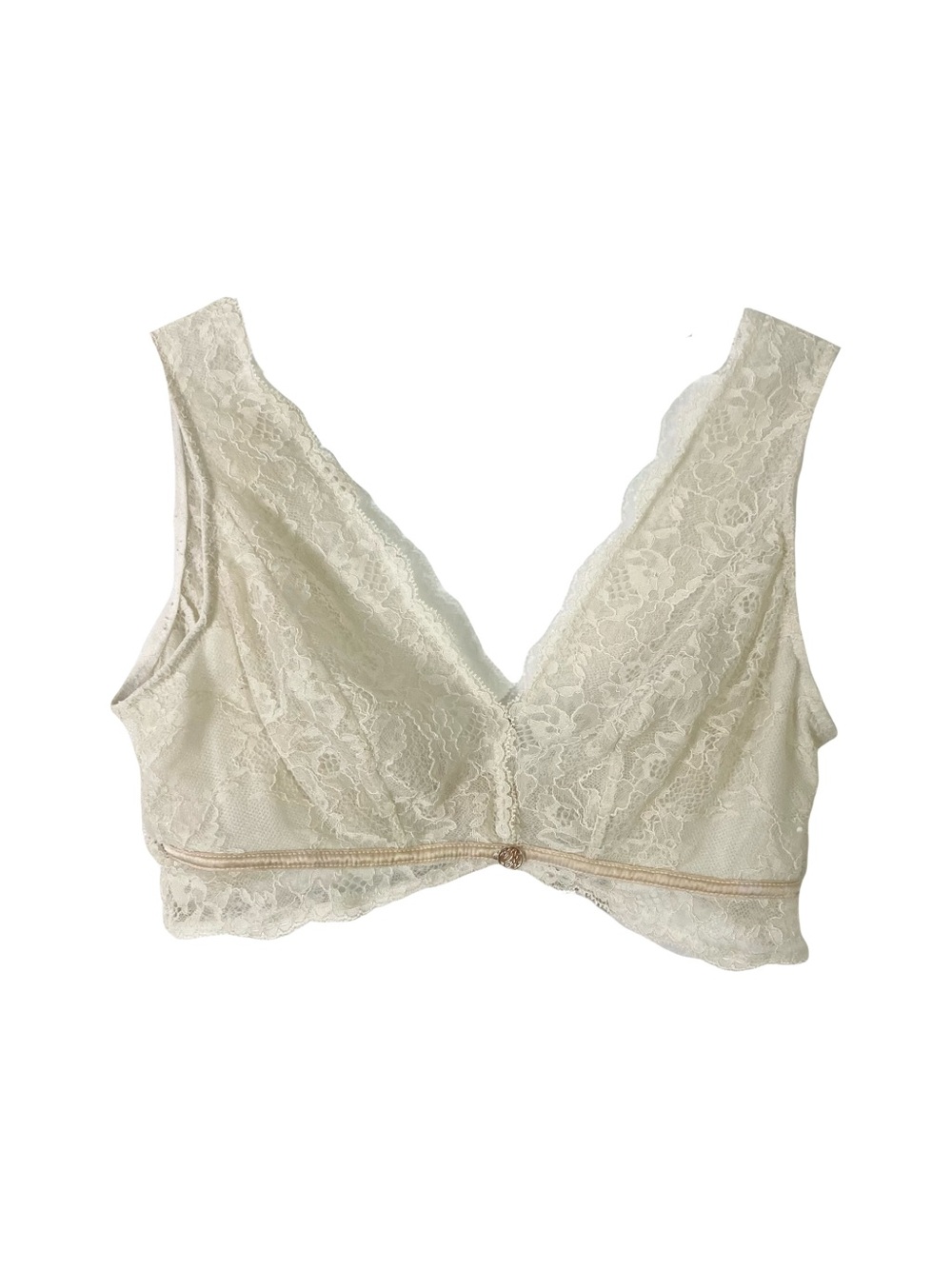 Nwot MARKS & SPENCER Bra 10 Cream Lace Bralette